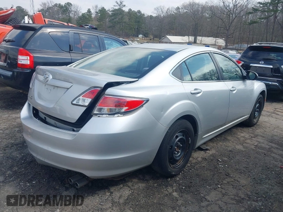 2010 Mazda 6 i Sport with VIN 1YVHZ8BH6A5M46582, listed as a IAAI auction lot 41783747 with 211,764 mi miles. Bid and sale history available at carsss.com. Image 4.