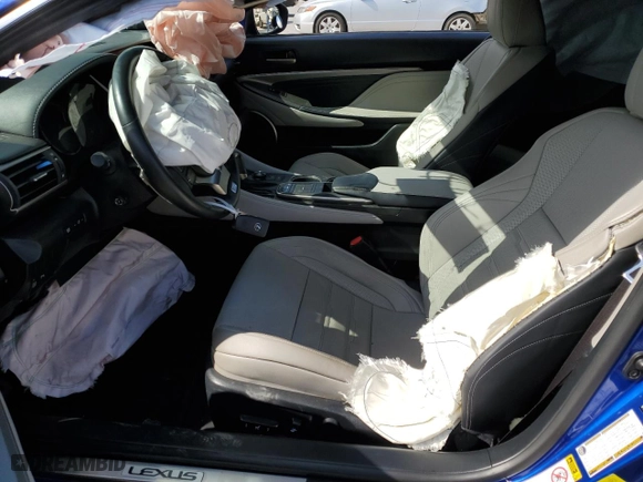 2015 Lexus RC 350 with VIN JTHHE5BC3F5000223, listed as a Copart auction lot 78683974 with 62,899 mi miles and Salvage Title. Bid and sale history available at carsss.com. Image 7.