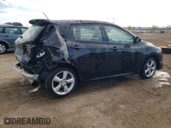 2010 Toyota Matrix S with VIN 2T1LE4EE3AC018087, listed as a Copart auction lot 54311055 with 116,170 mi miles and Salvage title. Bid and sale history available at DreamBid. Image 3.