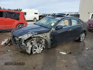 2018 Cadillac ATS AWD z VIN 1G6AE5RX6J0105049, wystawiony jako Copart lot #43029185 z przebiegiem Nie podano mil oraz Nie do naprawy • Non repairable. Historia ofert i sprzedaży dostępna na DreamBid. Obrazek 1.