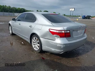 2008 Lexus LS 460 with VIN JTHBL46F185075967, listed as a IAAI auction lot 42277261 with 181,585 mi miles and . Bid and sale history available at DreamBid. Image 3.