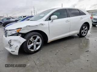 2011 Toyota Venza with VIN 4T3ZK3BBXBU038710, listed as a Copart auction lot 64645695 with 183,059 mi miles and Salvage title. Bid and sale history available at DreamBid. Image 1.