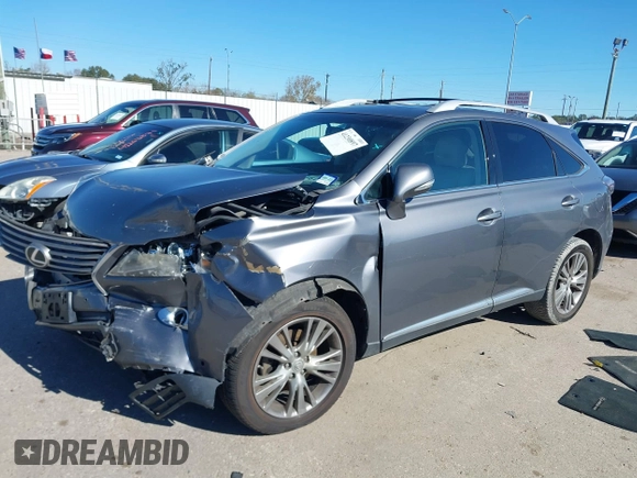 2013 Lexus RX 350 with VIN 2T2ZK1BA2DC129510, listed as a IAAI auction lot 41230897 with 96,223 mi miles and . Bid and sale history available at DreamBid. Image 2.