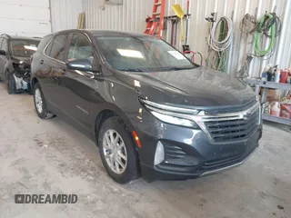 2023 Chevrolet Equinox LT with VIN 3GNAXKEG9PS131746, listed as a IAAI auction lot 42636093 with 31,632 mi miles and . Bid and sale history available at DreamBid. Image 1.