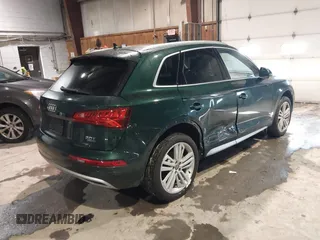 2018 Audi Q5 Premium Plus with VIN WA1BNAFY9J2090780, listed as a IAAI auction lot 41370112 with 55,767 mi miles. Bid and sale history available at carsss.com. Image 4.