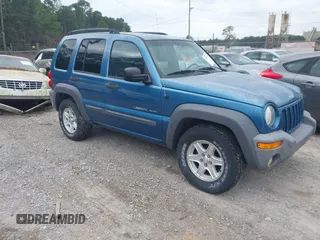 2003 Jeep Liberty Sport with VIN 1J4GK48K43W708592, listed as a IAAI auction lot 41560151 with 132,844 mi miles and . Bid and sale history available at DreamBid. Image 1.
