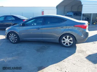 2013 Hyundai Elantra GLS PZEV with VIN 5NPDH4AEXDH304442, listed as a IAAI auction lot 41136472 with 182,800 mi miles. Bid and sale history available at carsss.com. Image 14.