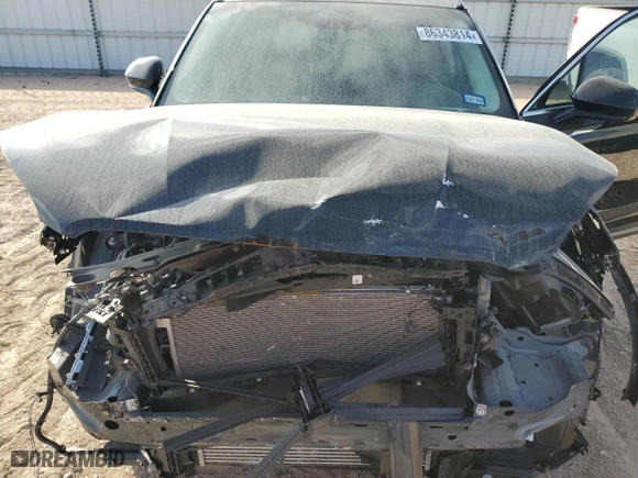 2023 Lincoln Corsair Standard with VIN 5LMCJ1CA0PUL27014, listed as a Copart auction lot 86343814 with 9,712 mi miles and Salvage Title. Bid and sale history available at carsss.com. Image 12.
