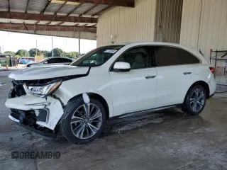 2019 Acura MDX w/Technology Pkg with VIN 5J8YD3H50KL001807, listed as a Copart auction lot 87128534 with 55,954 mi miles and Non Repairable. Bid and sale history available at carsss.com. Image 1.