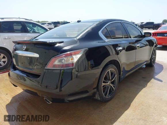 2012 Nissan Maxima SV with VIN 1N4AA5AP5CC813689, listed as a IAAI auction lot 42672220 with 169,540 mi miles and . Bid and sale history available at DreamBid. Image 4.