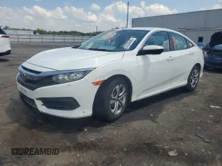 2017 Honda Civic LX with VIN 19XFC2F50HE064025, listed as a Copart auction lot 63336485 with 101,899 mi miles and Salvage title. Bid and sale history available at DreamBid. Image 1.