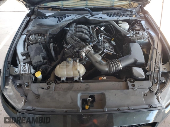 2016 Ford Mustang V6 with VIN 1FATP8EM2G5328686, listed as a Copart auction lot 57043205 with 86,741 mi miles and Salvage title. Bid and sale history available at DreamBid. Image 11.