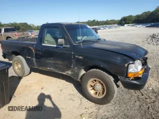 1999 Ford Ranger XL with VIN 1FTYR10V7XPB92187, listed as a Copart auction lot 74777804 with 295,206 mi miles and Salvage Title. Bid and sale history available at carsss.com. Image 4.
