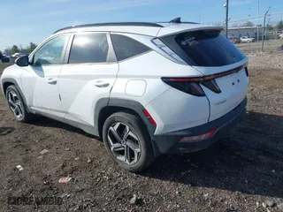 2023 Hyundai Tucson Hybrid SEL Convenience with VIN KM8JFCA16PU093455, listed as a IAAI auction lot 41849930 with 22,421 mi miles. Bid and sale history available at carsss.com. Image 3.