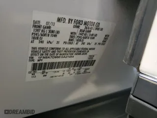 2014 Ford Explorer XLT with VIN 1FM5K7D95EGA21454, listed as a Copart auction lot 72159824 with 128,765 mi miles and Salvage Title. Bid and sale history available at carsss.com. Image 13.