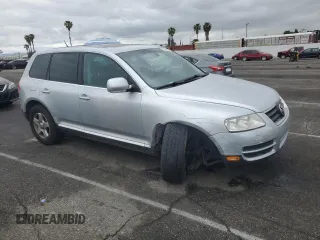 2006 Volkswagen Touareg 3.2L V6 with VIN WVGZG77LX6D015629, listed as a Copart auction lot 53345835 with 93,199 mi miles and Salvage Title. Bid and sale history available at DreamBid. Image 4.