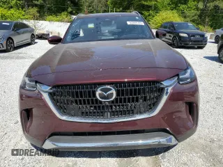 2024 Mazda CX-90 Premium Plus z VIN JM3KKEHA6R1132546, wystawiony jako Copart lot #53309705 z przebiegiem 17 303 mil mil oraz Szkody całkowita. Historia ofert i sprzedaży dostępna na DreamBid. Obrazek 5.