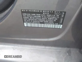 2012 Volkswagen Jetta TDI w/Premium & Nav с VIN 3VWLL7AJ1CM394756, выставлен на аукционе IAAI как лот 42378030 с пробегом 130 515 миль миль и . История ставок и продаж доступна на DreamBid. Изображение 9.