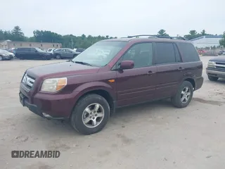 2007 Honda Pilot EX-L with VIN 2HKYF18597H513543, listed as a IAAI auction lot 42509483 with 201,778 mi miles and . Bid and sale history available at DreamBid. Image 2.