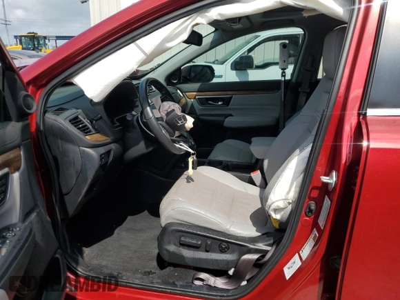 2022 Honda CR-V EX-L with VIN 5J6RW1H84NA014582, listed as a Copart auction lot 53971255 with Not Provided miles and Salvage Title. Bid and sale history available at carsss.com. Image 7.