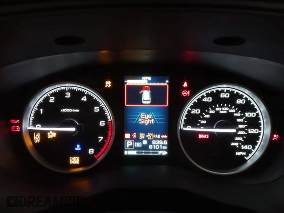 2024 Subaru Forester Limited with VIN JF2SKALC4RH441399, listed as a IAAI auction lot 41009860 with 6,101 mi miles. Bid and sale history available at carsss.com. Image 7.