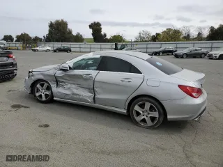 2015 Mercedes-Benz CLA-Class CLA 250 with VIN WDDSJ4EB6FN271458, listed as a Copart auction lot 54273075 with 70,423 mi miles and Salvage Title. Bid and sale history available at carsss.com. Image 2.