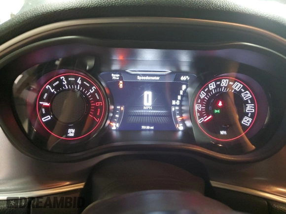 2019 Dodge Challenger R/T z VIN 2C3CDZBT7KH629240, wystawiony jako Copart lot #59060315 z przebiegiem 75 130 mil mil oraz Szkoda całkowita • Salvage title. Historia ofert i sprzedaży dostępna na DreamBid. Obrazek 9.