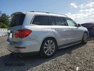 2014 Mercedes-Benz GL 450 z VIN 4JGDF7CEXEA348496, wystawiony jako Copart lot #55187005 z przebiegiem 150 359 mil mil oraz Czysty tytuł • Clean title. Historia ofert i sprzedaży dostępna na DreamBid. Obrazek 3.