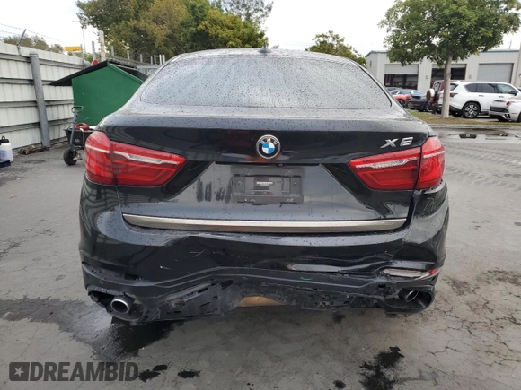 2017 BMW X6 sDrive35i with VIN 5UXKU0C36H0G69163, listed as a Copart auction lot 87044784 with 99,452 mi miles and Salvage Title. Bid and sale history available at carsss.com. Image 6.