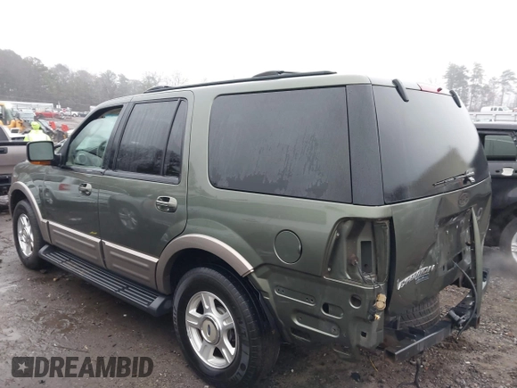 2003 Ford Expedition Eddie Bauer with VIN 1FMEU17L63LA33504, listed as a IAAI auction lot 41555416 with 248,636 mi miles. Bid and sale history available at carsss.com. Image 15.