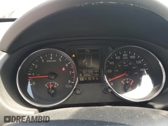 2012 Nissan Rogue SL with VIN JN8AS5MT5CW600728, listed as a Copart auction lot 52172375 with 101,150 mi miles and Salvage Title. Bid and sale history available at DreamBid. Image 9.
