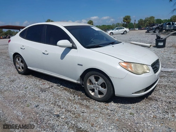 2007 Hyundai Elantra GLS with VIN KMHDU46D37U081985, listed as a IAAI auction lot 41931928 with 147,066 mi miles. Bid and sale history available at carsss.com. Image 1.