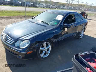 2004 Mercedes-Benz CLK 3.2L with VIN WDBTJ65J44F084713, listed as a IAAI auction lot 42072365 with 127,824 mi miles. Bid and sale history available at carsss.com. Image 2.