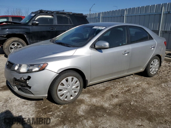 2010 Kia Forte EX with VIN KNAFU4A24A5208504, listed as a Copart auction lot 51950145 with 161,636 mi miles and Salvage Title. Bid and sale history available at carsss.com. Image 1.