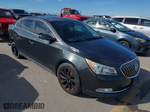 2014 Buick LaCrosse Leather with VIN 1G4GB5G32EF101207, listed as a IAAI auction lot 41361057 with 114,832 mi miles and . Bid and sale history available at DreamBid. Image 1.