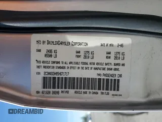 2005 Chrysler 300 300C AWD z VIN 2C3AK63H85H671717, wystawiony jako Copart lot #50369505 z przebiegiem 203 099 mil mil oraz Szkoda całkowita • Salvage title. Historia ofert i sprzedaży dostępna na DreamBid. Obrazek 13.