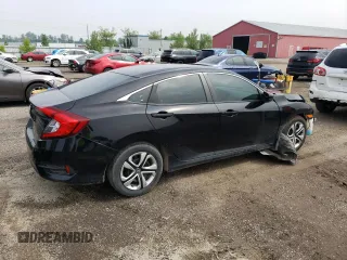 2017 Honda Civic LX z VIN 2HGFC2F55HH030250, wystawiony jako Copart lot #59228905 z przebiegiem 148 692 mil mil oraz Szkoda całkowita • Salvage title. Historia ofert i sprzedaży dostępna na DreamBid. Obrazek 3.