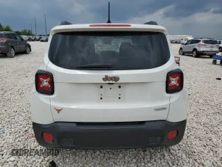 2017 Jeep Renegade Latitude with VIN ZACCJABB9HPG52068, listed as a Copart auction lot 55065385 with 57,773 mi miles and Salvage title. Bid and sale history available at DreamBid. Image 6.