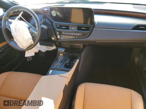 2024 Lexus ES 300h with VIN 58ADA1C15RU037046, listed as a Copart auction lot 79199074 with 18,135 mi miles and Salvage title. Bid and sale history available at DreamBid. Image 8.