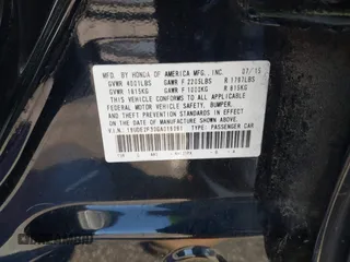 2016 Acura ILX with VIN 19UDE2F30GA016091, listed as a IAAI auction lot 42018283 with 139,524 mi miles. Bid and sale history available at carsss.com. Image 9.