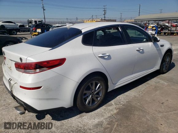 2019 Kia Optima LX with VIN 5XXGT4L34KG359520, listed as a Copart auction lot 72640724 with Not Provided miles and Salvage Title. Bid and sale history available at carsss.com. Image 3.