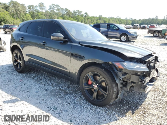 2018 Jaguar F-Pace S z VIN SADCM2FV4JA250891, wystawiony jako Copart lot #52777325 z przebiegiem 131 858 mil mil oraz Szkody całkowita. Historia ofert i sprzedaży dostępna na DreamBid. Obrazek 4.