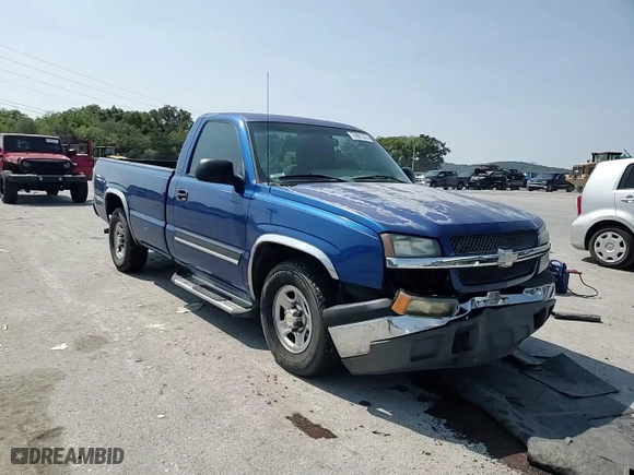 2004 Chevrolet Silverado 1500 LS with VIN 1GCEC14T54E166868, listed as a Copart auction lot 70981574 with 134,052 mi miles and Salvage Title. Bid and sale history available at carsss.com. Image 11.