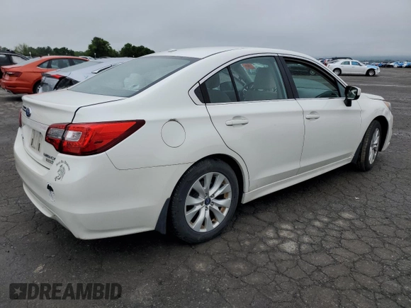 2015 Subaru Legacy Premium с VIN 4S3BNAC6XF3057023, выставлен на аукционе Copart как лот 57158425 с пробегом 103 368 миль миль и Списание • Salvage title. История ставок и продаж доступна на DreamBid. Изображение 3.