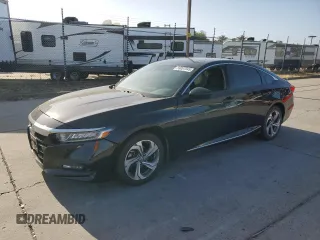 2020 Honda Accord EX with VIN 1HGCV1F47LA154560, listed as a Copart auction lot 59087045 with 75,176 mi miles and Salvage title. Bid and sale history available at DreamBid. Image 1.