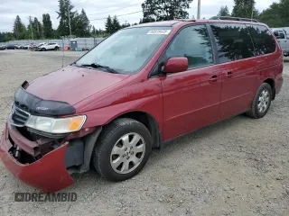 2003 Honda Odyssey EX with VIN 5FNRL18693B138512, listed as a Copart auction lot 60839425 with 234,888 mi miles and Salvage title. Bid and sale history available at DreamBid. Image 1.