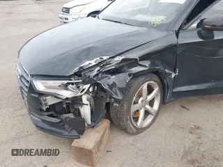 2015 Audi A3 1.8T Premium with VIN WAUACGFF5F1009468, listed as a IAAI auction lot 41697638 with 1 mi miles. Bid and sale history available at carsss.com. Image 6.