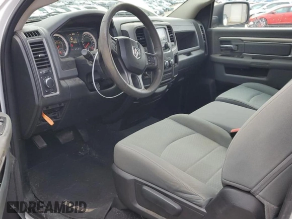 2018 Ram 1500 Tradesman with VIN 3C6JR6AGXJG194727, listed as a Copart auction lot 47759205 with 93,618 mi miles and Salvage title. Bid and sale history available at DreamBid. Image 8.