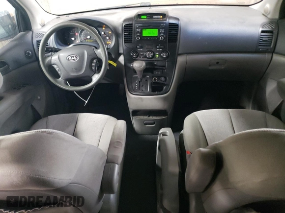 2012 Kia Sedona LX with VIN KNDMG4C71C6432577, listed as a Copart auction lot 49298405 with 205,983 mi miles and Salvage Title. Bid and sale history available at carsss.com. Image 8.