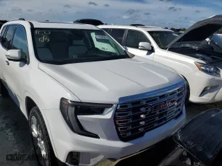 2024 GMC Acadia FWD Denali with VIN 1GKENLKS4RJ195328, listed as a Copart auction lot 74266324 with 0 mi miles and Non Repairable. Bid and sale history available at carsss.com. Image 5.
